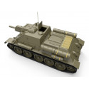 Maquette de Char en plastique SU-122 Mid P. + Intérieur 1/35