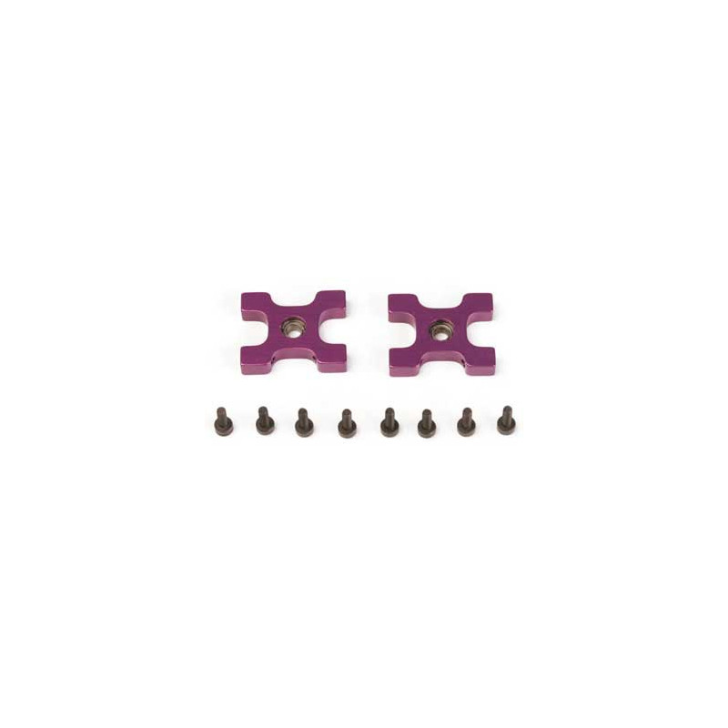 Accessoire pour hélicoptère radiocommandé SUPPORT ROULEMENT AXE T. ALU