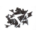 Accastillage de bateau Taquet en plastique 12mm (25pcs) Accastillage de bateau Taquet en plastique 12mm (25pcs)