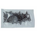 Accastillage de bateau Taquet en plastique 9mm (30pcs) Accastillage de bateau Taquet en plastique 9mm (30pcs)