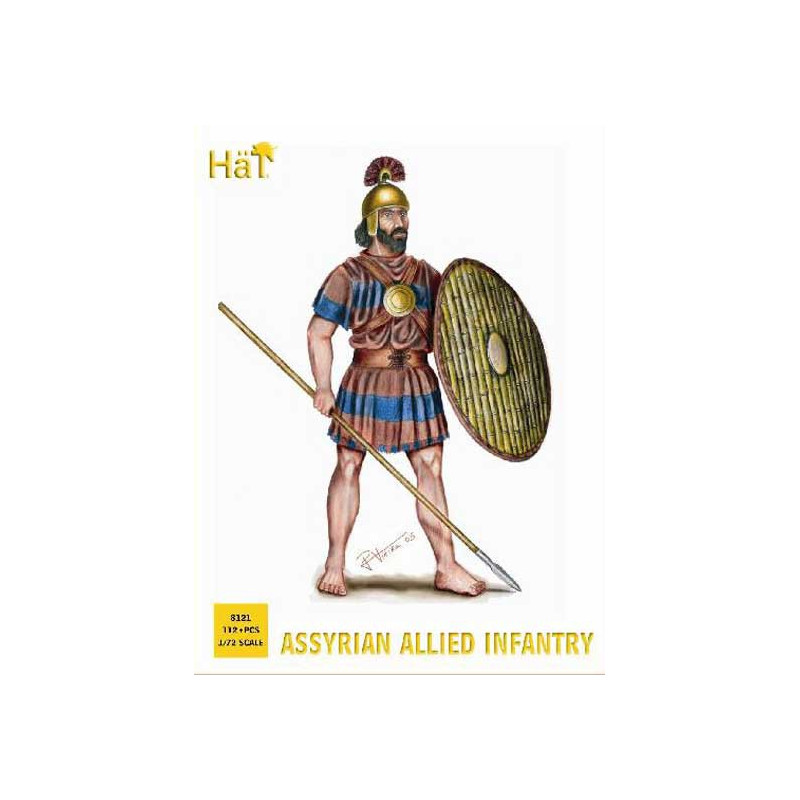 Figurine INF. ASSYR. + AUXILIAIRES 1/72