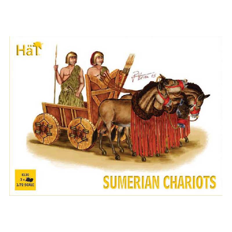 Figurine Chariots Sumériens1/72