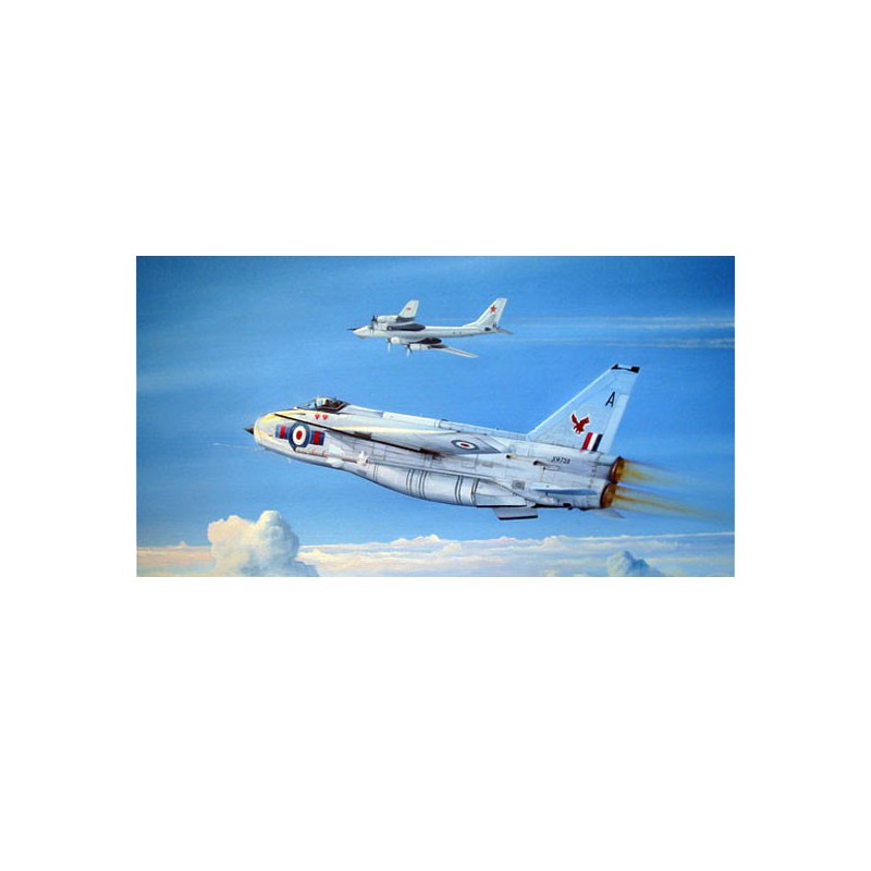 Maquette d'avion en plastique BAC LIGHTNING F.2A/F.6