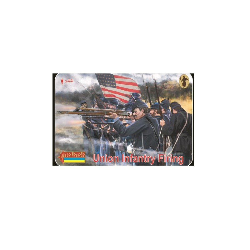 Figurine Union Infantry Firing