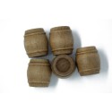 Accastillage de bateau Tonneau en bois 15x17mm (5pcs) Accastillage de bateau Tonneau en bois 15x17mm (5pcs)