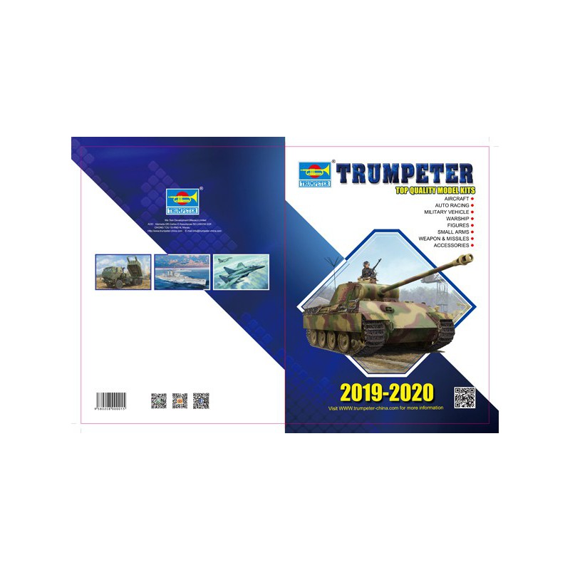 Maquette de Char Catalogue TRUMPETER 2019