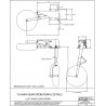 Accessoire embarqué TRAIN RENTRANT PNEUMATIQUE BI-JAMBES 9 à 20Kg - AT-6 1/5