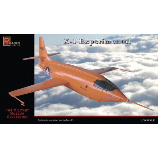 Maquette d'avion en plastique Bell X1 Supersonic Rocket 1/18 Maquette d'avion en plastique Bell X1 Supersonic Rocket 1/18