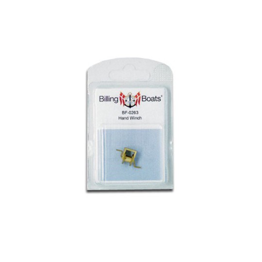 Accastillage de bateau Treuil manuel en laiton 25x10mm (1pc)