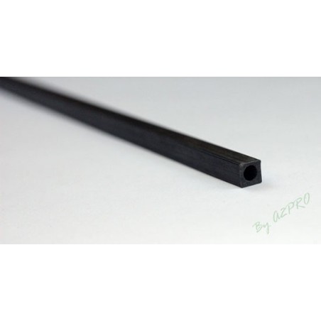 Matériau en carbone Tube carré/rond 10,0/8,5mm 1 mètre de long Matériau en carbone Tube carré/rond 10,0/8,5mm 1 mètre de long