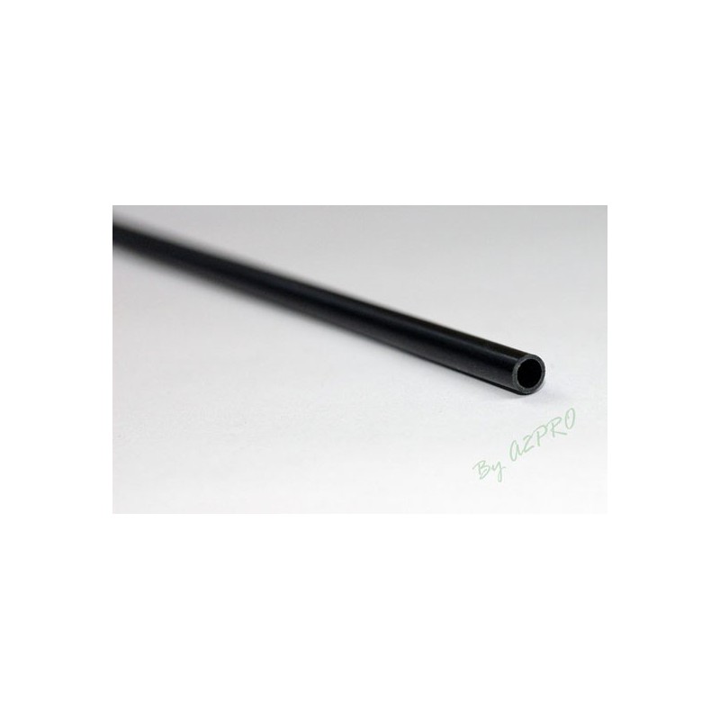 Matériau en carbone Tube rond 3,0/4,0mm 1M