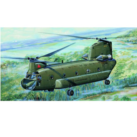 Maquette d'hélicoptère en plastique CH-47A CHINOOK Maquette d'hélicoptère en plastique CH-47A CHINOOK