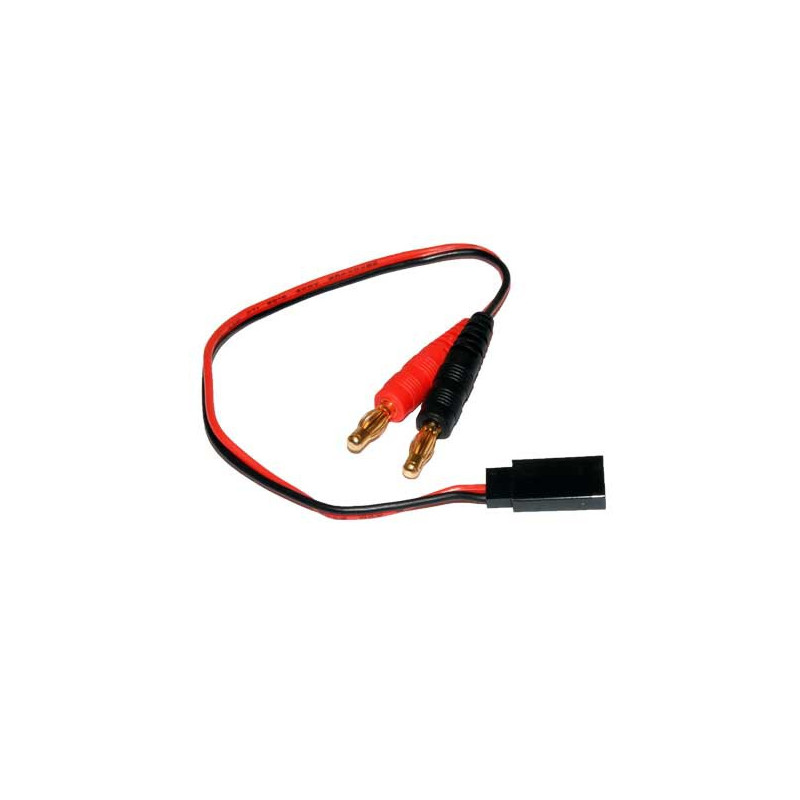 Chargeur pour accu pour appareil radiocommandé CABLE CHARGE JR FUTABA
