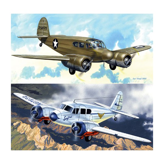 Maquette d'avion en plastique UC-78 BAMBOO BOMBER 1/48