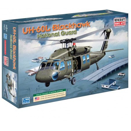 Maquette d'hélicoptère en plastique UH-60L Blackhawk 1/48