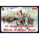 Figurine UHLANS FRANCAIS EN HIVERS 1/72