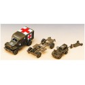 Maquette de camion en plastique US Dodge & Tractor 1/72 Maquette de camion en plastique US Dodge & Tractor 1/72