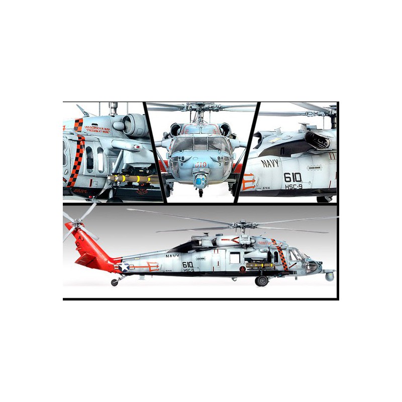 Maquette d'hélicoptère en plastique USN MH-60S1/35