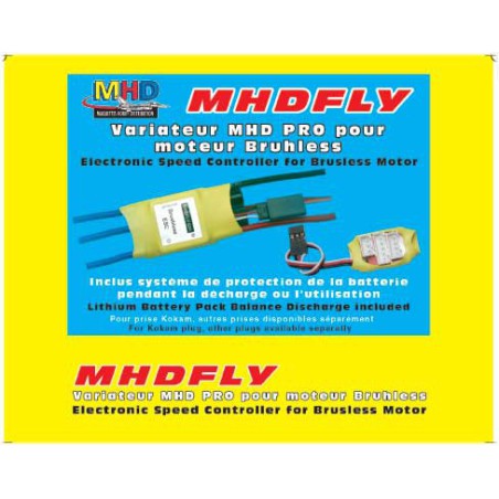 Moteur électrique radiocommandé VARIATEUR BRUSHLESS PRO 25A Moteur électrique radiocommandé VARIATEUR BRUSHLESS PRO 25A