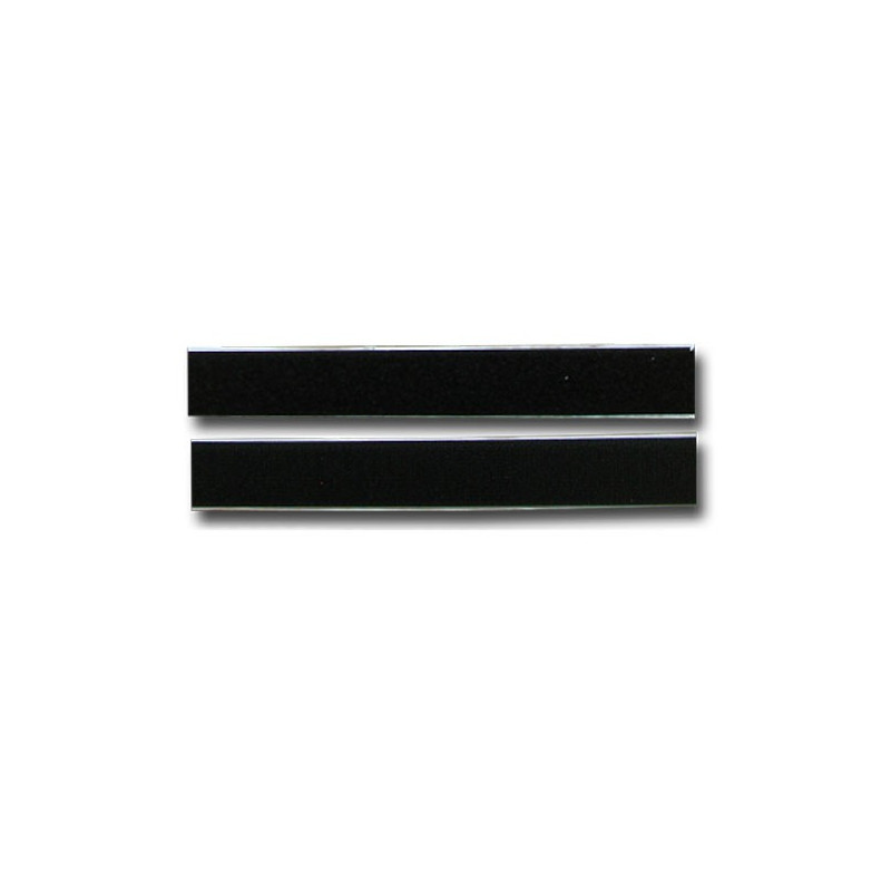 Accessoire embarqué Velcro autocollant noir 25mm x 20cm