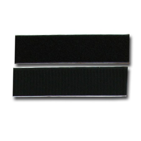 Accessoire embarqué Velcro autocollant noir 50mm x 20cm Accessoire embarqué Velcro autocollant noir 50mm x 20cm