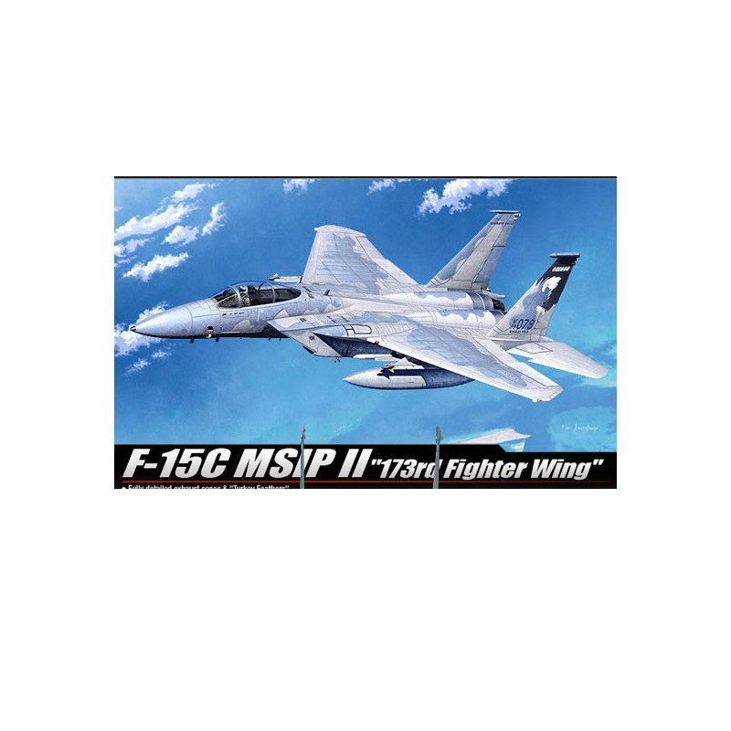 Maquette d'avion en plastique F-15C MSIP II 1/72