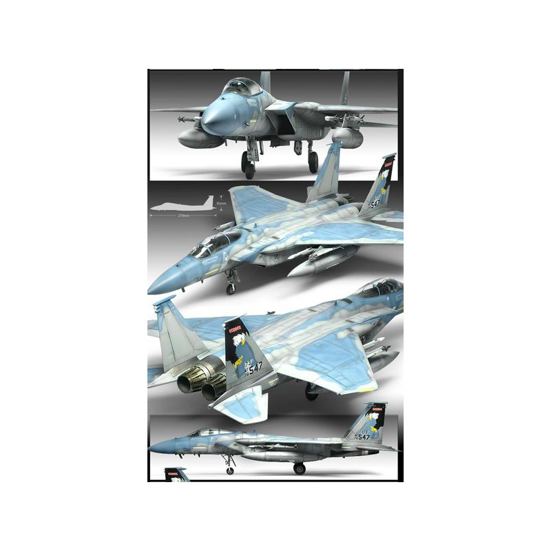 Maquette d'avion en plastique F-15C MSIP II 1/72