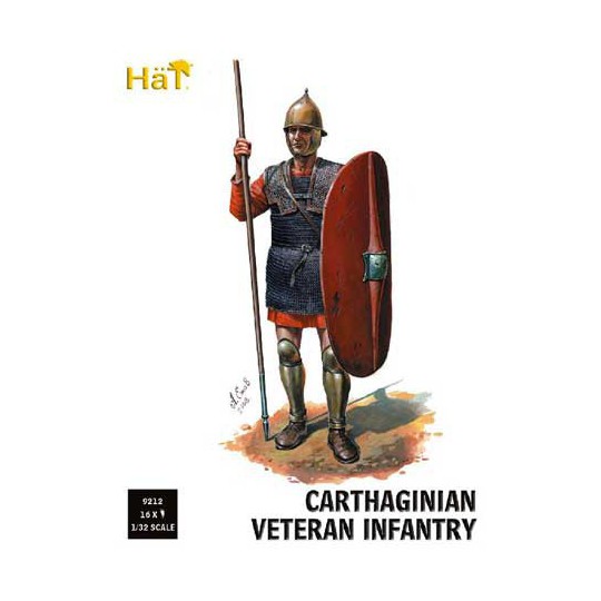 Figurine Vétérans Carthaginois 1/32
