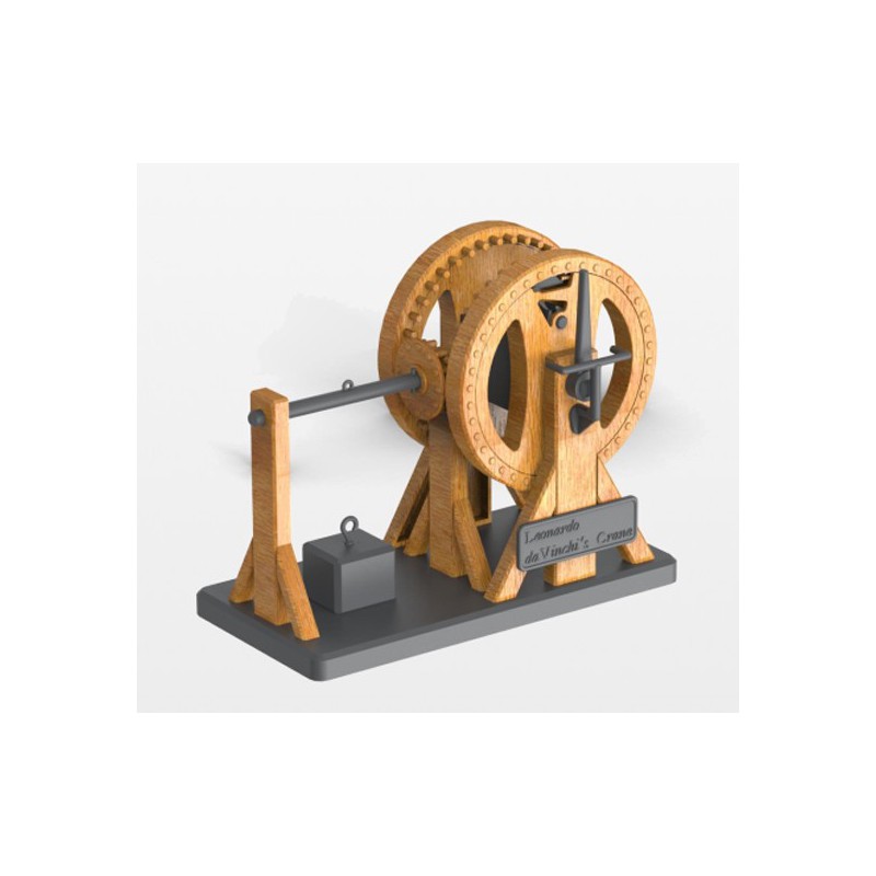 Maquette plastique éducative Da Vinci Leverage Crane