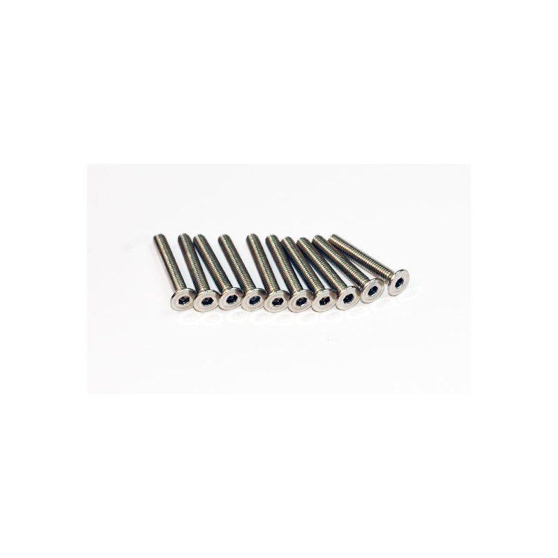 Visserie Vis BTR TF Inox M3x16 (10 pièces)