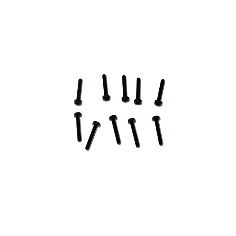 Visserie Vis TC nylon noire M3x20 (10 pcs)