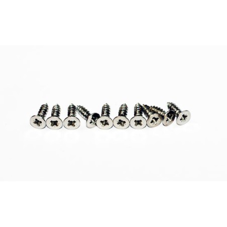 Visserie Vis Tole Inox Tête Fraisée Pozi M2.2x6.5 (10 pcs) Visserie Vis Tole Inox Tête Fraisée Pozi M2.2x6.5 (10 pcs)