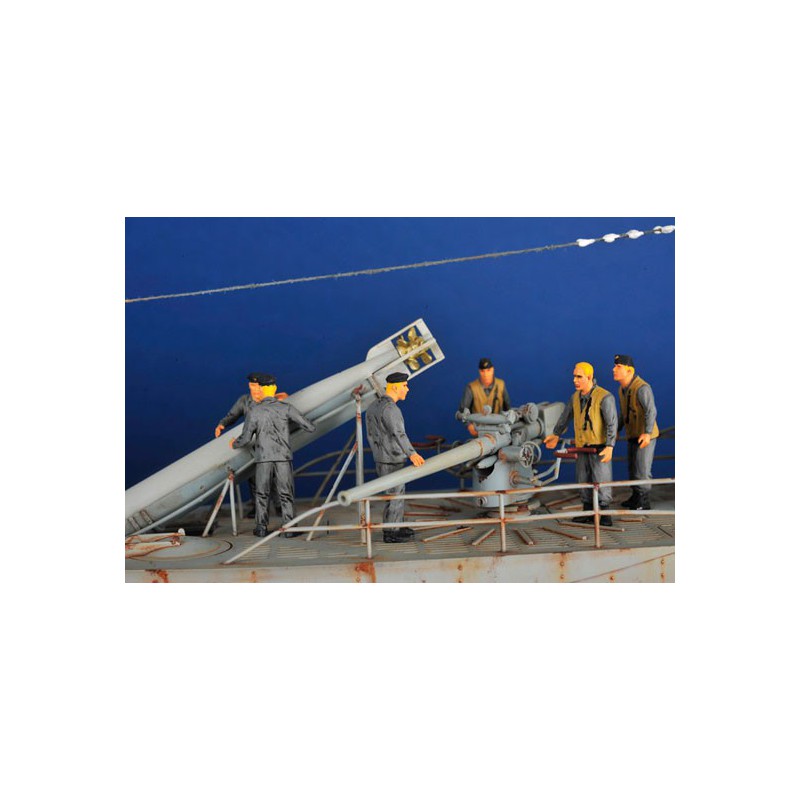 Maquette de Bateau en plastique DKM U-BOATTYPE VIIC U-552