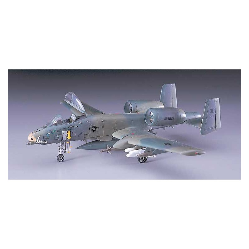 Maquette d'avion en plastique A-10 THUNDERBOLT (E9) 1/72