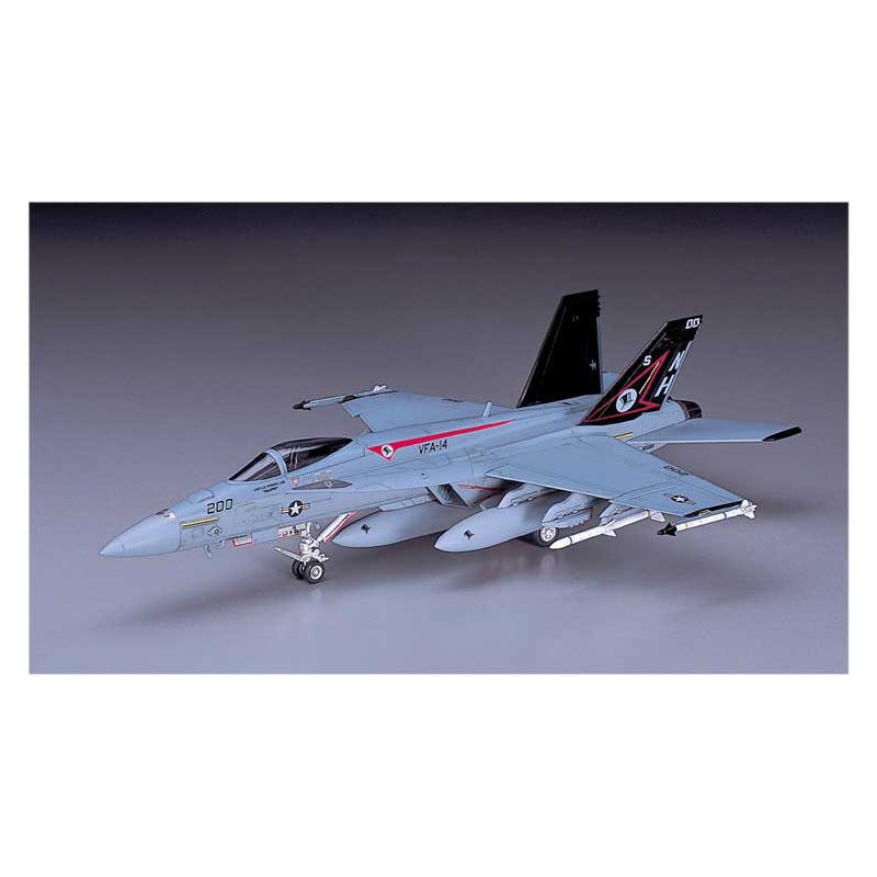 Maquette d'avion en plastique F/A-18E SuperHornet (E19) 1/72