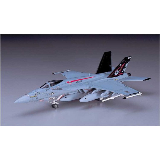 Maquette d'avion en plastique F/A-18E SuperHornet (E19) 1/72 Maquette d'avion en plastique F/A-18E SuperHornet (E19) 1/72