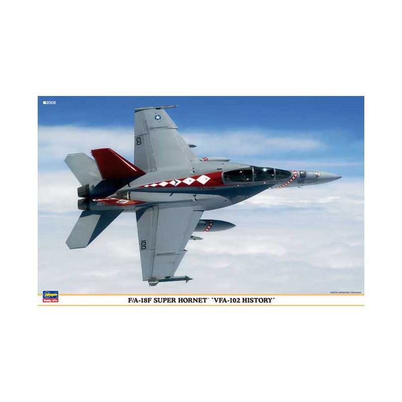 Maquette d'avion en plastique F/A-18F SUPER HORNETVFA-102