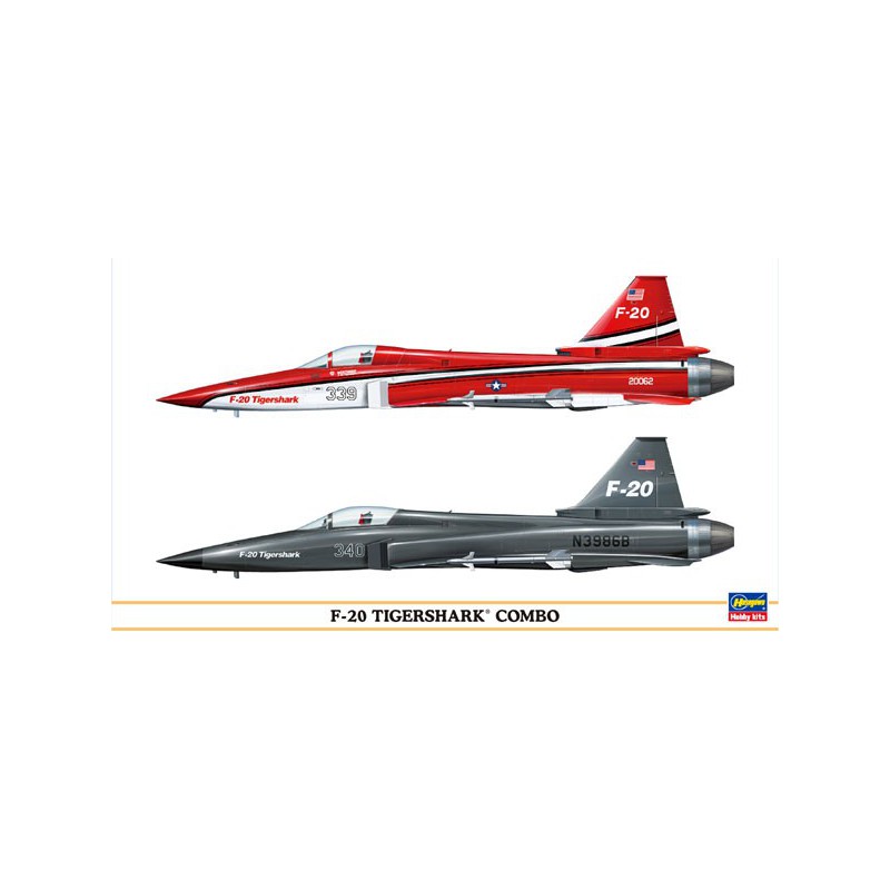 Maquette d'avion en plastique F-20 COMBO 1/72