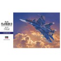 Maquette d'avion en plastique Su-33 FLANKER D 1/72 Maquette d'avion en plastique Su-33 FLANKER D 1/72