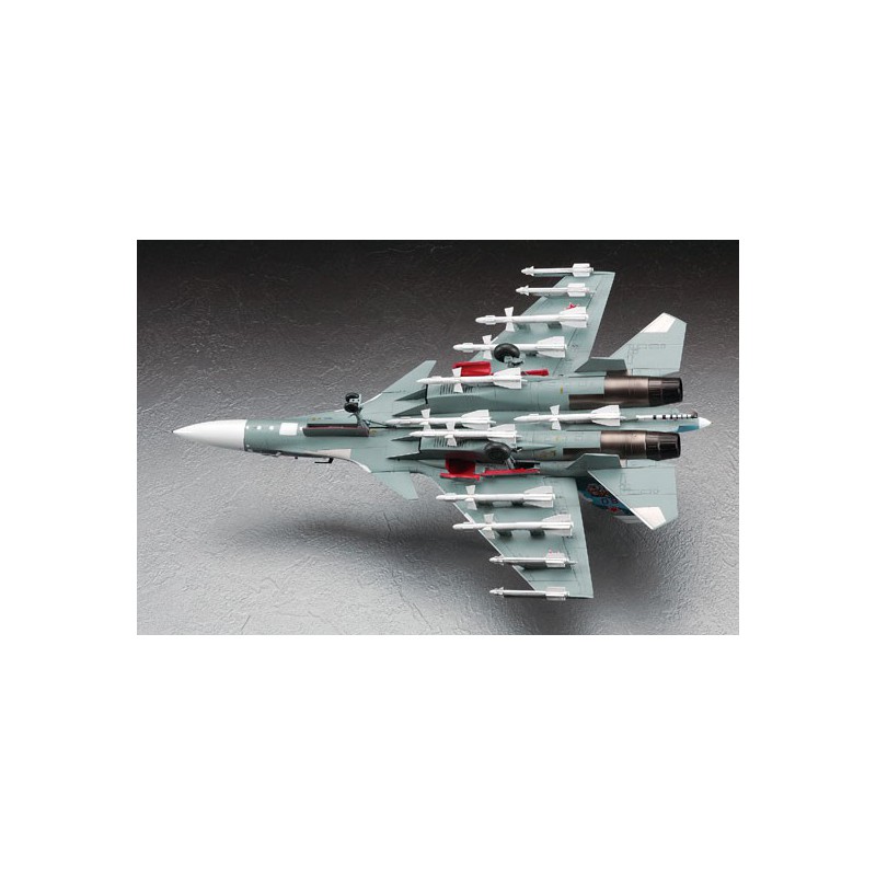 Maquette d'avion en plastique Su-33 FLANKER D 1/72