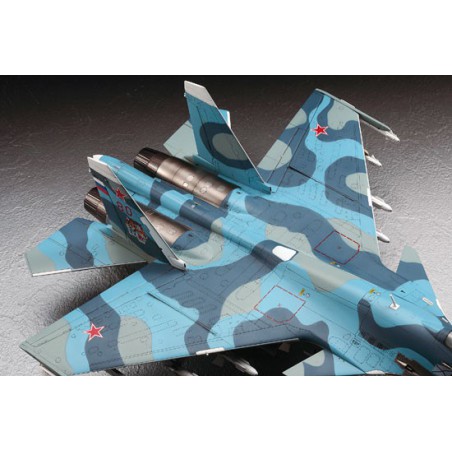 Maquette d'avion en plastique Su-33 FLANKER D 1/72 Maquette d'avion en plastique Su-33 FLANKER D 1/72