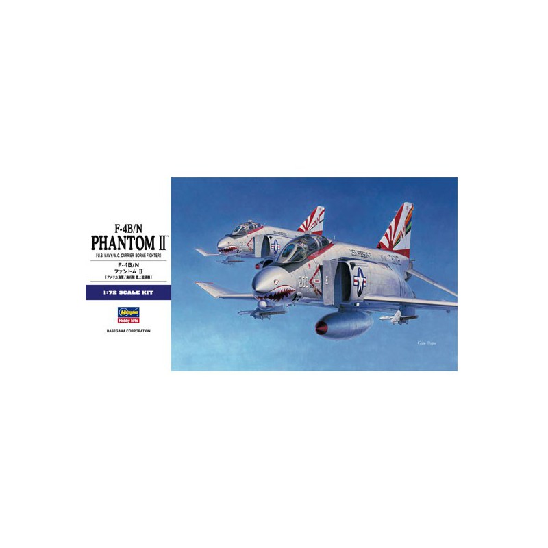 Maquette d'avion en plastique 1/72F-4B/N PHANTOM II
