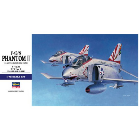 Maquette d'avion en plastique 1/72F-4B/N PHANTOM II Maquette d'avion en plastique 1/72F-4B/N PHANTOM II