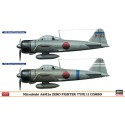 Maquette d'avion en plastique Combo A6M2a ZERO 1/72 Maquette d'avion en plastique Combo A6M2a ZERO 1/72