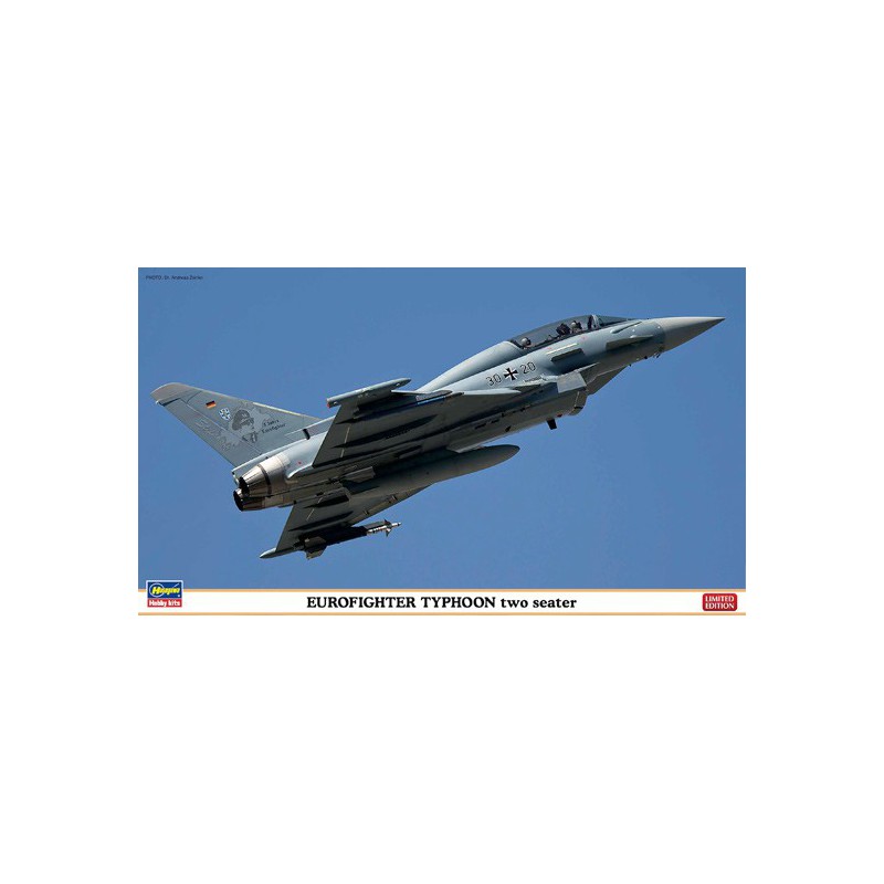 Maquette d'avion en plastique EUROFIGHTER Bi Places 1/72