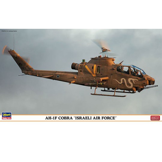 Maquette d'hélicoptère en plastique Combo AH-1F Cobra Israeli AF 1/72 Maquette d'hélicoptère en plastique Combo AH-1F Cobra Israeli AF 1/72
