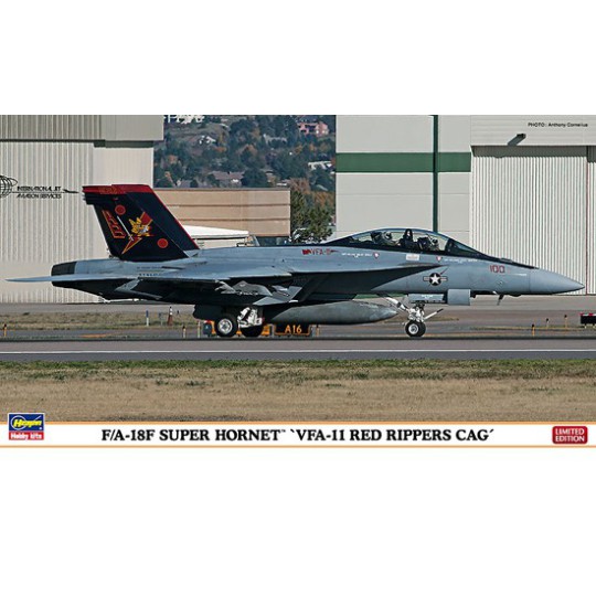 Maquette d'avion en plastique F/A-18F VFA-11 1/72 Maquette d'avion en plastique F/A-18F VFA-11 1/72
