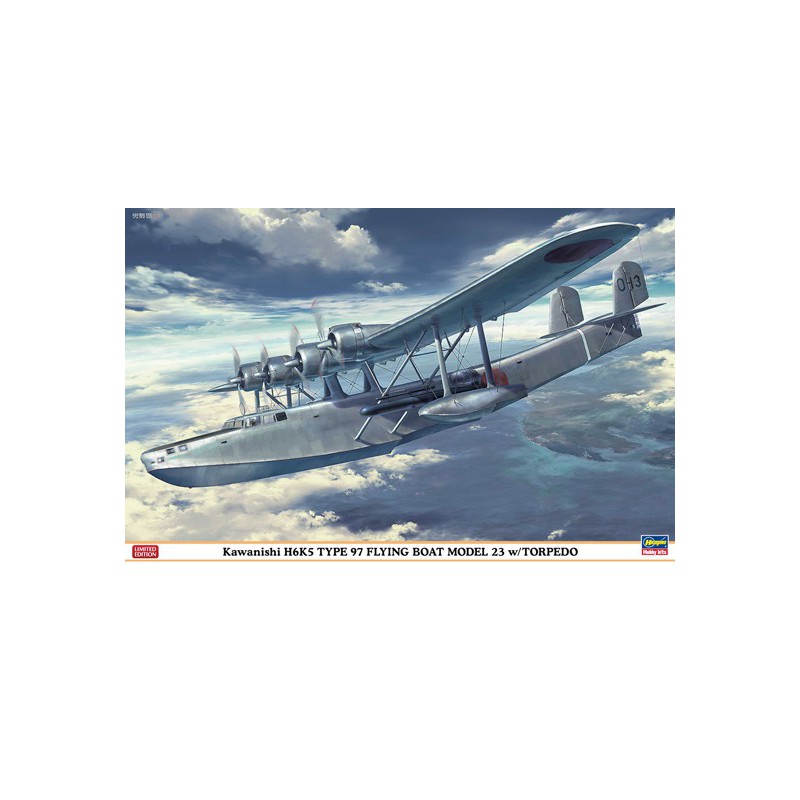 Maquette d'avion en plastique H6K5 Model 23 1/72