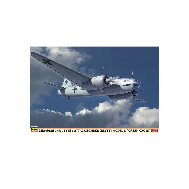 Maquette d'avion en plastique G4M1 BETTY 1/72