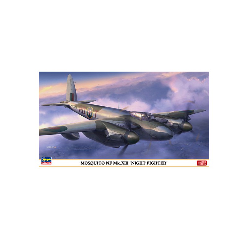 Maquette d'avion en plastique MOSQUITO NF Mk.XIII 1/72